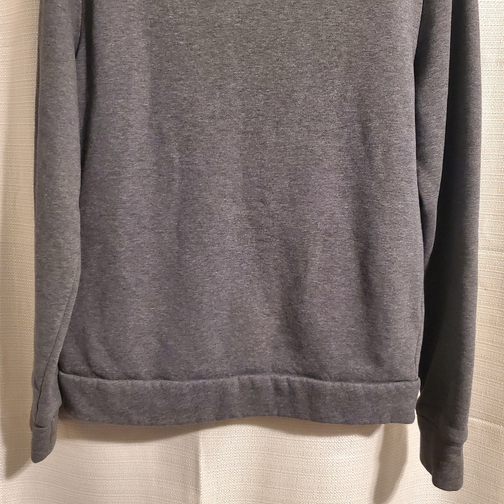 (3/$20) Bench Men's Grey Fleece Zip-Up Sweater Size S - Picture 7 of 13
